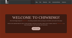 Desktop Screenshot of chiwrimo.org